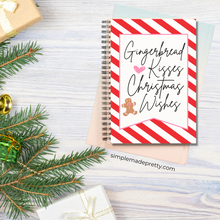 Load image into Gallery viewer, Peppermint Theme, Candy Cane Theme, Christmas Journal, Christmas Recipe Book, Christmas Planner, Christma Binder - PDF