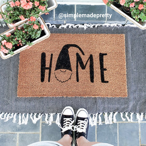 HOME (with Gnome Image) - SVG, EPS, DXF, PNG Files