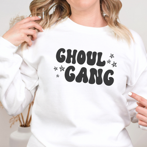 Ghoul Gang Halloween Gildan Sweatshirt | Sweatshirt | T-Shirt | Sweatshirt | Crewneck Sweatshirt