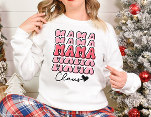 Mama Claus Sweatshirt | Mama Sweatshirt | Christmas Shirt | Christmas Sweatshirt | Trendy Christmas Sweatshirt | Family Christmas Shirts