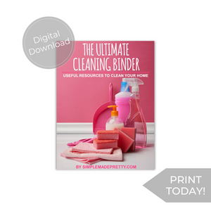 Ultimate Cleaning Binder