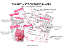 Load image into Gallery viewer, Ultimate Cleaning Binder