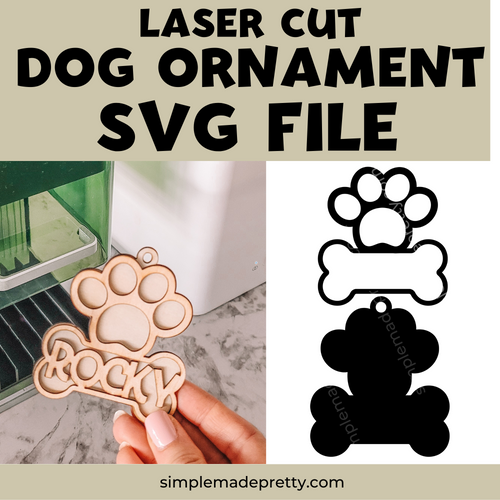 Dog Ornament SVG PNG Bundle | Laser SVG | Ornament Svg | Laser Ornament Svg | Dog Ornament SVG files | Pet OrnamentSvg | Png File