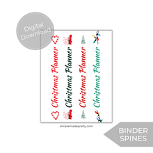 Load image into Gallery viewer, Christmas Binder - Christmas Planning, Christmas Planner, Christmas Journal