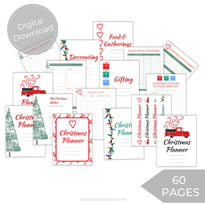 Christmas Binder - Christmas Planning, Christmas Planner, Christmas Journal