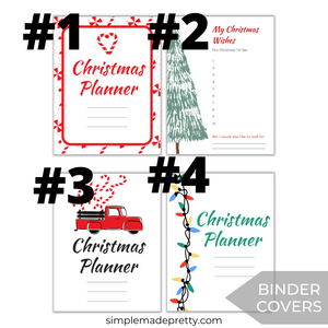 Christmas Binder - Christmas Planning, Christmas Planner, Christmas Journal