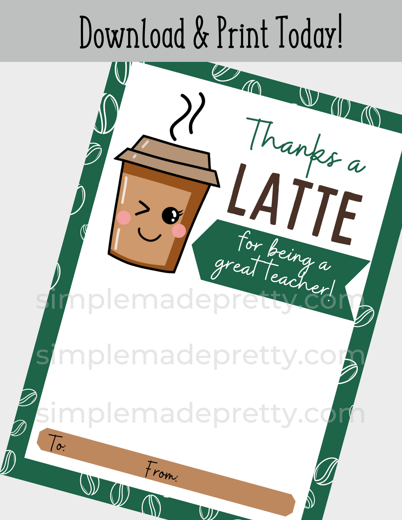 Starbucks Teacher Sticker | Teacher Gift | Gifts for Teacher | Teacher  Appreciation Gift | Coffee Teacher | Iced Coffee