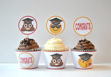 Load image into Gallery viewer, Graduation Emoji Party Printable Package - PDF