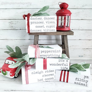 Stamped Books - The BIG Bundle of Printable Farmhouse Stamped Book Covers (580+ pages!) - PDF