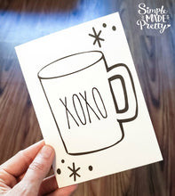 Load image into Gallery viewer, Rae Dunn Mug Inspired Farmhouse Printable Greeting Cards (25 Total Cards)- PDF