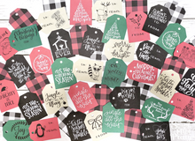 Load image into Gallery viewer, The BIG Bundle of Printable Christmas Gift Tags with 150+ Printable Holiday Gift Tags