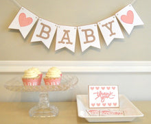 Load image into Gallery viewer, Baby Shower Party Package in Pink - PDF