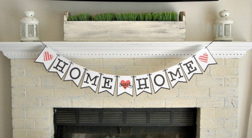 Home Sweet Home Housewarming Party Banner - PDF