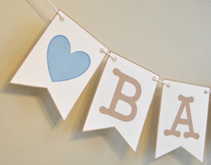Baby Shower Party Package in Blue - PDF