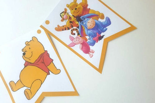 Winnie the Pooh Birthday Party Printable Package - PDF